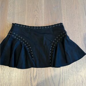 Oh Polly faux suede skirt